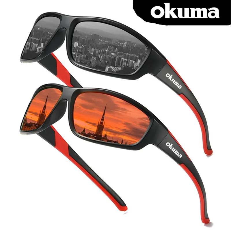 Okuma поляризационные солнцезащитные очки высокой четкости для мужчин и женщин