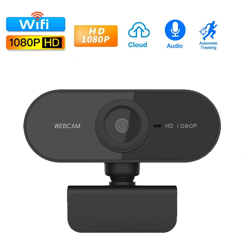 

HD 1080P Mini Webcam Computer PC WebCamera with Microphone Rotatable Cameras for Live Broadcast Video Calling Conference Work