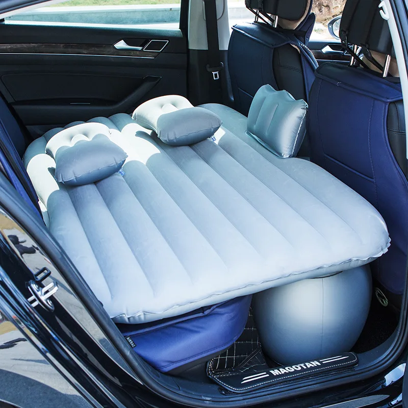 

Car Air Inflatable Travel Mattress Universal for Back Seat Multi Functional Sofa Air Bed Pillow Outdoor Camping Mat With Air