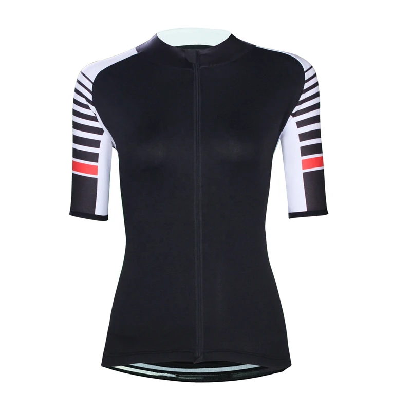 

Short Sleeve MTB Bike Shirts Full Women Cycling Jersey Summer Zipper Breathable Road Bicycle Sports Clothing Asian Size