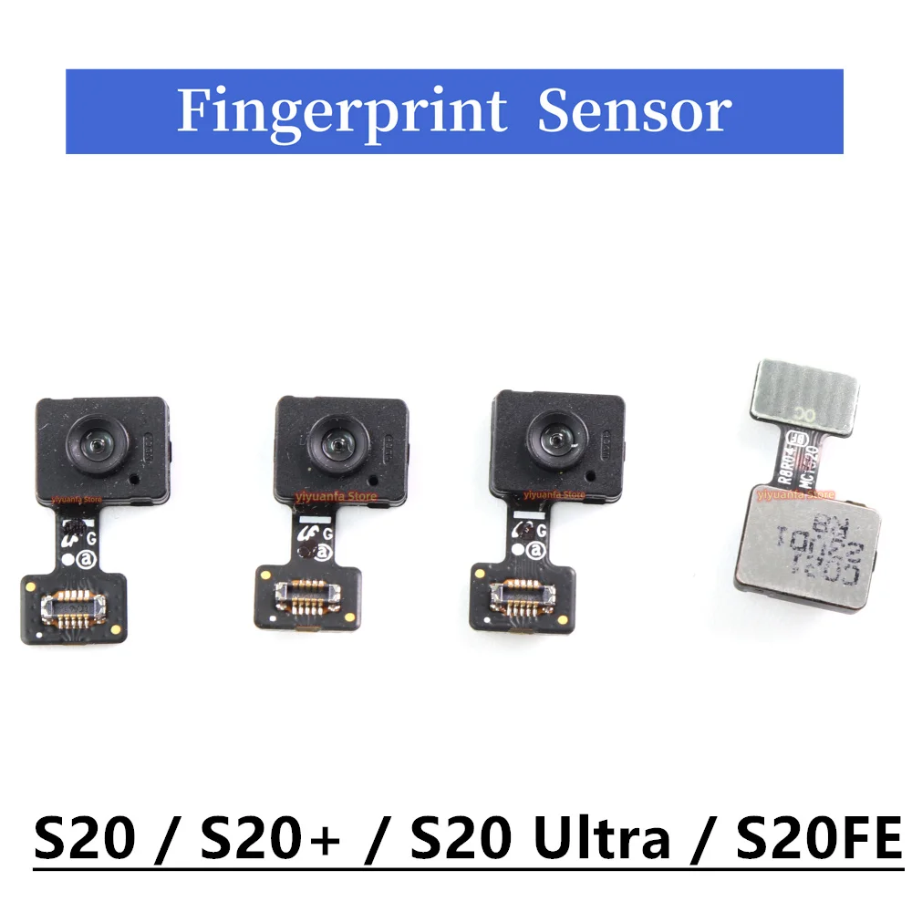 Для Samsung Galaxy S20/S20 Plus + Ultra S20FE 5G кнопка Домой датчик отпечатков пальцев гибкий