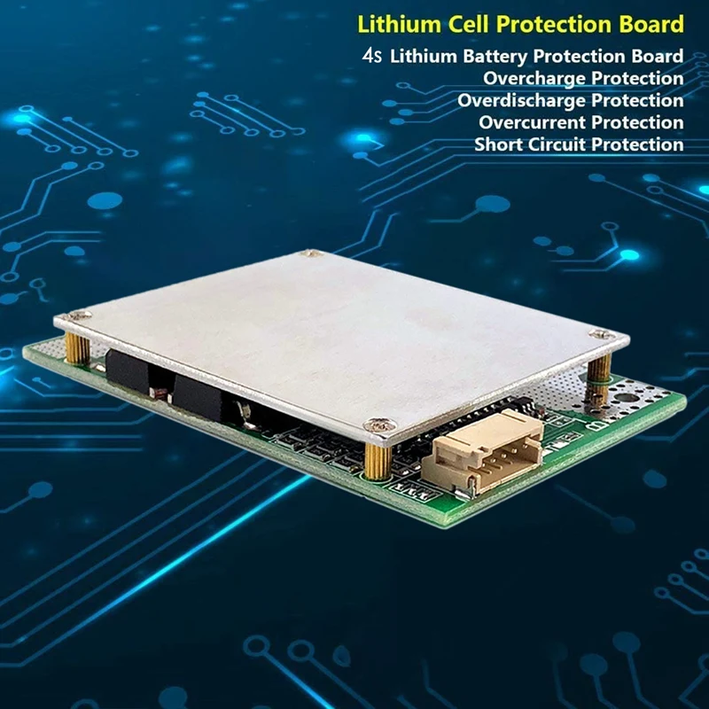 

ABGZ-4S 12.8V 50A Lithium Iron Phosphate Battery Protection Board With Balanced Solar Photovoltaic Power Inverter Power Tools