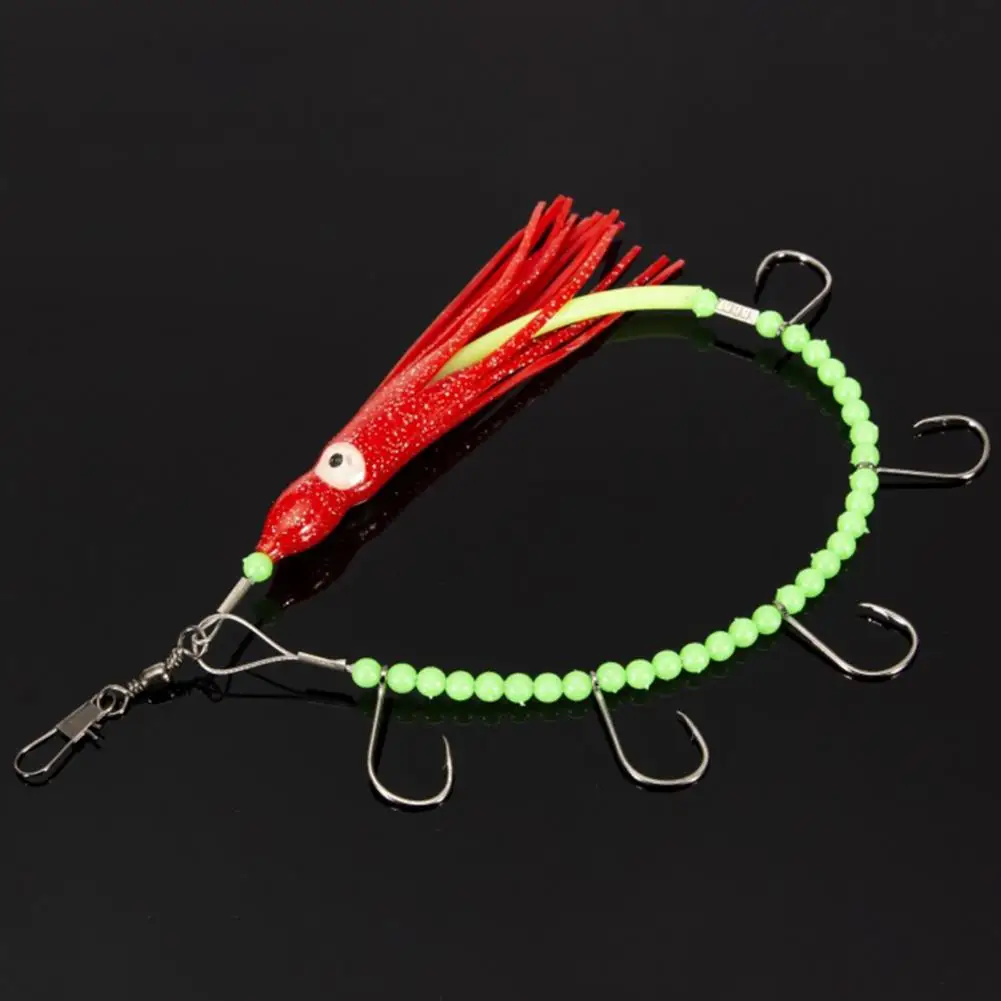 

Convenient to Carry Fishing Accessories Reusable Octopus Fishing Bait for Outdoor