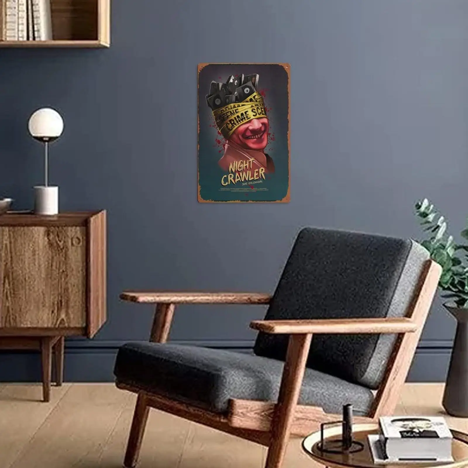 Настенный постер Nightcrawler в винтажном стиле 8x12 дюймов