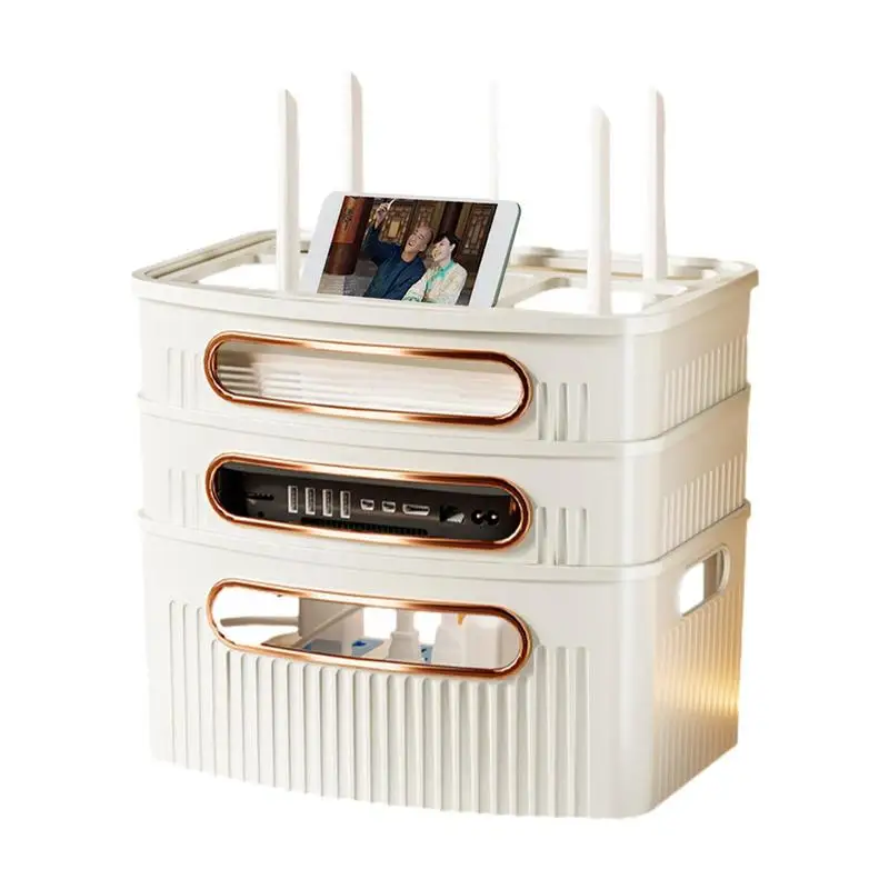 

Wifi Router Hider Cable Router Cover Waterproof Dustproof Router Cover Decorative Box Wires Cable Router Cover For Bedroom