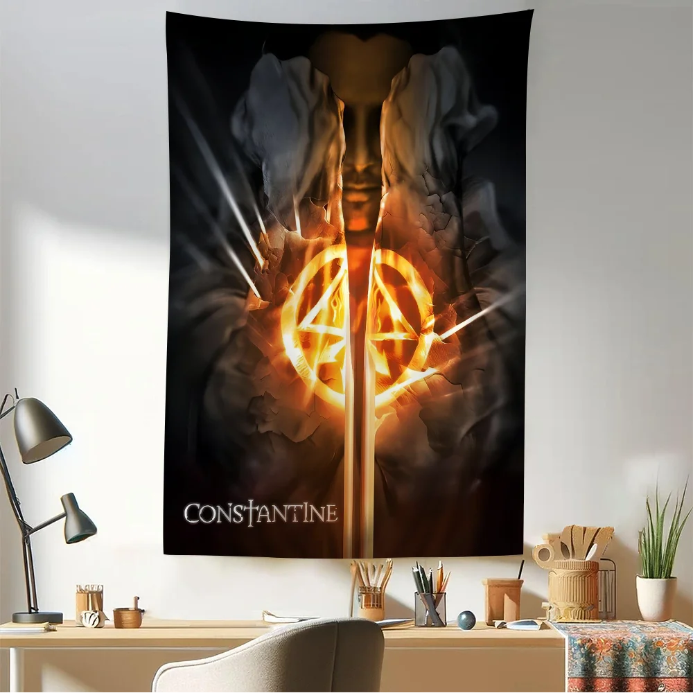 Constantine фильм висит богемный гобелен дешевый хиппи настенный Мандала домашний