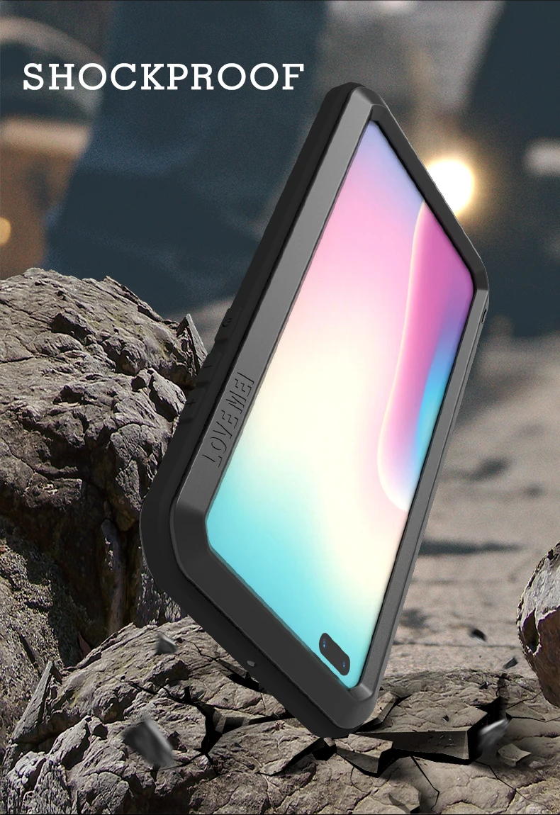 Dropshipping Powerful Case For Huawei P40 Shock Dirt Proof Water Metal Armor Cover Phone Case For Huawei P40 Pro Cases