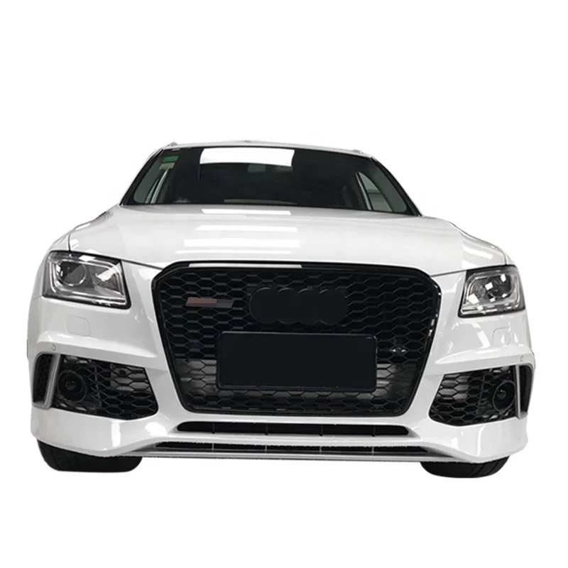 Комплект кузова для Audi Q5 upgrade RS SQ5 передний бампер с сетчатым грилем в виде сот 2013