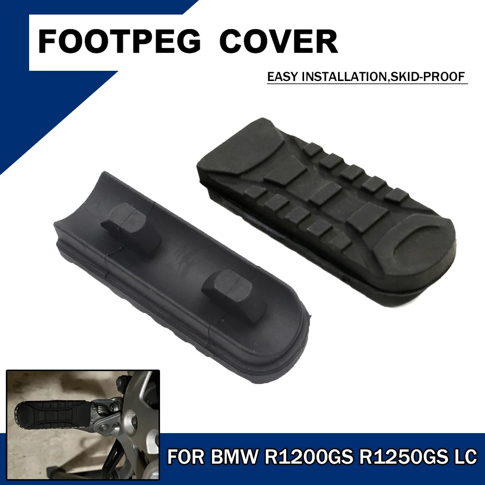 

Передняя Подножка для ног мотоцикла, резиновая накладка для ног для BMW R1250GS R1200GS Adventure LC 2013-2022 2023 R1200 R1250 GS