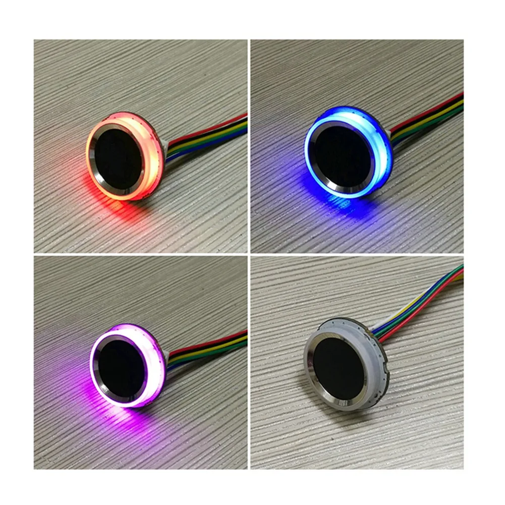 K236-A + R502-A DC6V 4XAAA Аккумулятор Чехол с панелью управления отпечатком пальца для