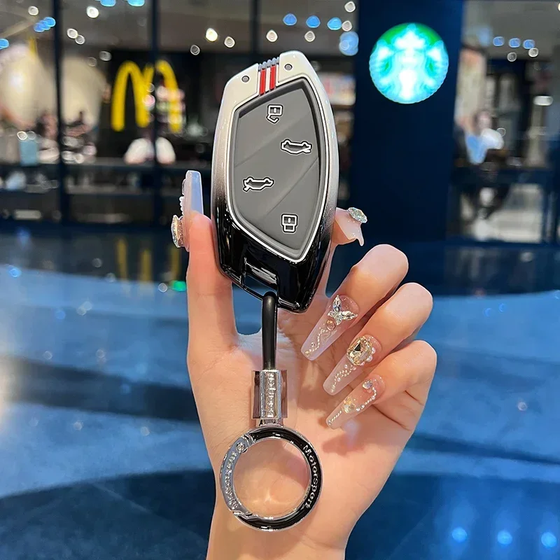 Для MG 4 2023 mg4 ev силиконовый чехол для ключа с дистанционным управлением HS GT ZS EV ZX MG5