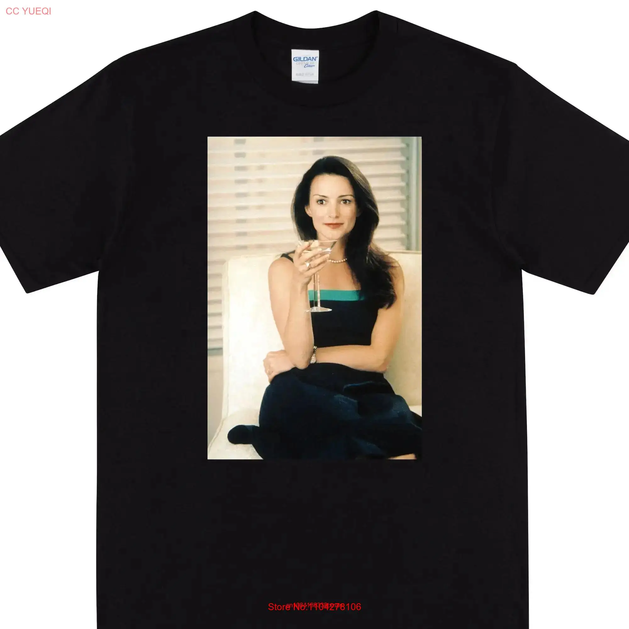 Футболка CHARLOTTE YORK из SATC Carrie Samantha Miranda в стиле ретро с изображением для женщин 90-х