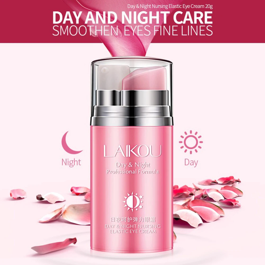 

Sdattor Day and Night Elastic Eye Cream Skin Care Anti-envelhecimento Dark Circles Anti Wrinkle Anti Age Moisturizing Firming