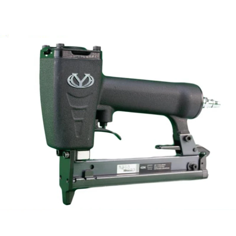 

10-25MM Pneumatic Nail Gun Woodworking Iron Woven Rattan Furniture Aluminum Tube 6MM Narrow Crown Stapler Rivet Tool