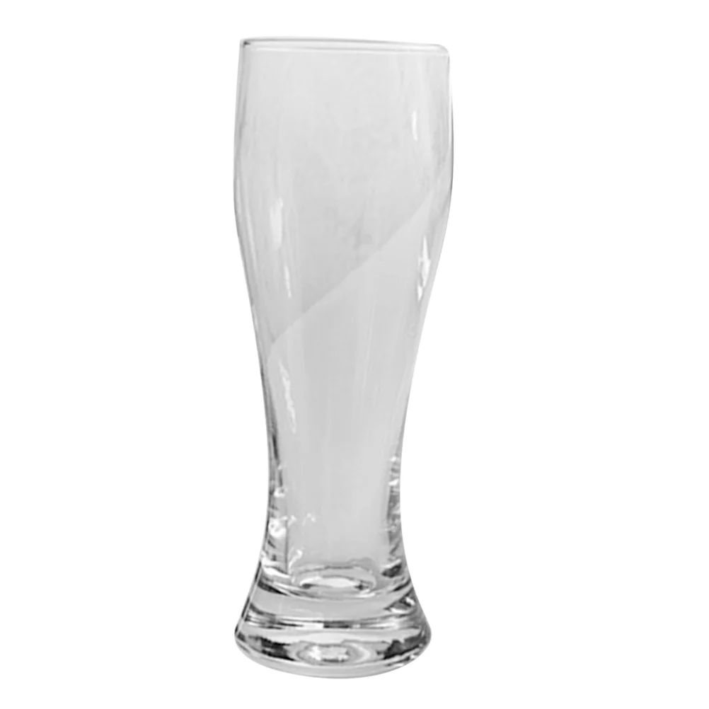 

Delicate Beer Cup Transparent Beer Drinking Cup Comfortable Grip Cup for Home