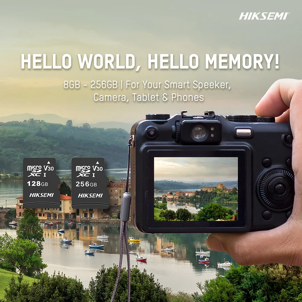 HIKSEMI карта памяти 32 Гб TF флэш мини SD 8 64 128 ГБ 256 класс UHS-I высокоскоростная Micro