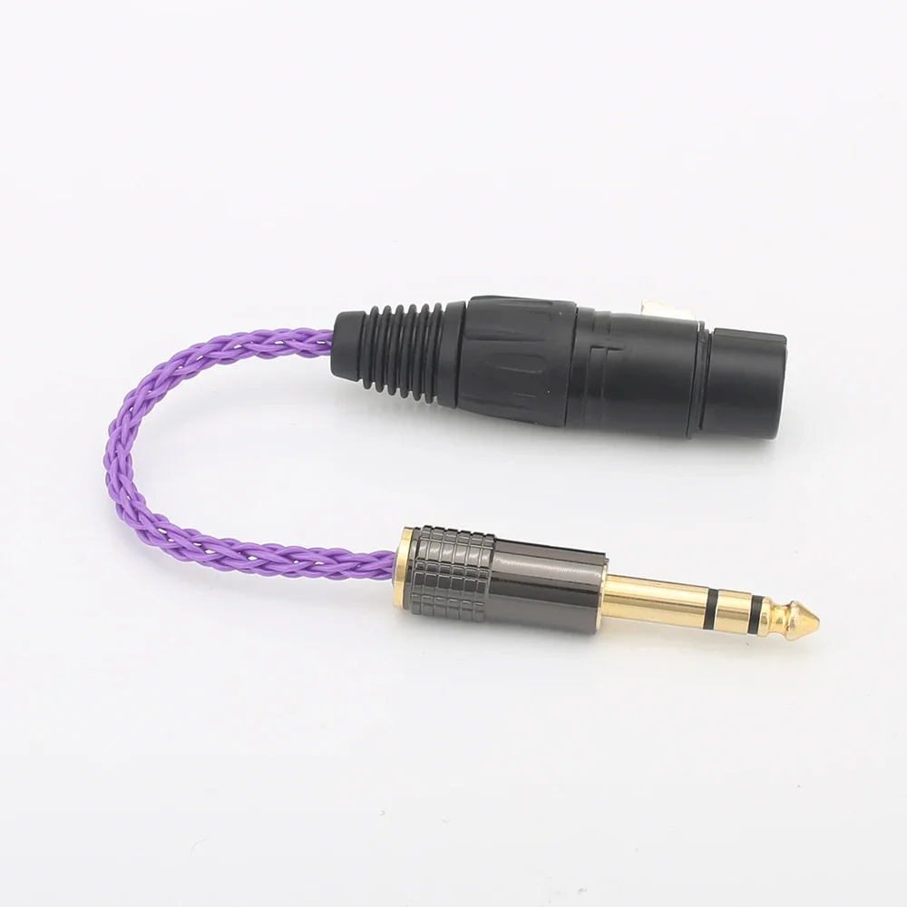 Audiocrast HC001 6 35 мм 1/4 папа на 4-контактный XLR мама Сбалансированный соединительный