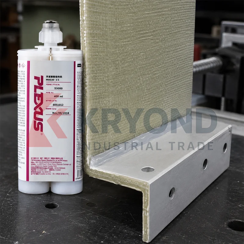 Фото Композитный двухкомпонентный метакрилатный клей PLEXUS MA300 MA310 MA530 MA560 MA830 AO420 для структурного соединения металла и пластика, 380 мл, 400 мл №3
