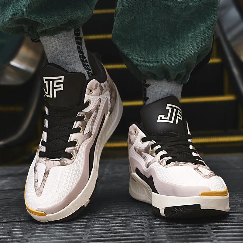 Мужские баскетбольные кроссовки High Street дышащие нескользящие пригодные для носки