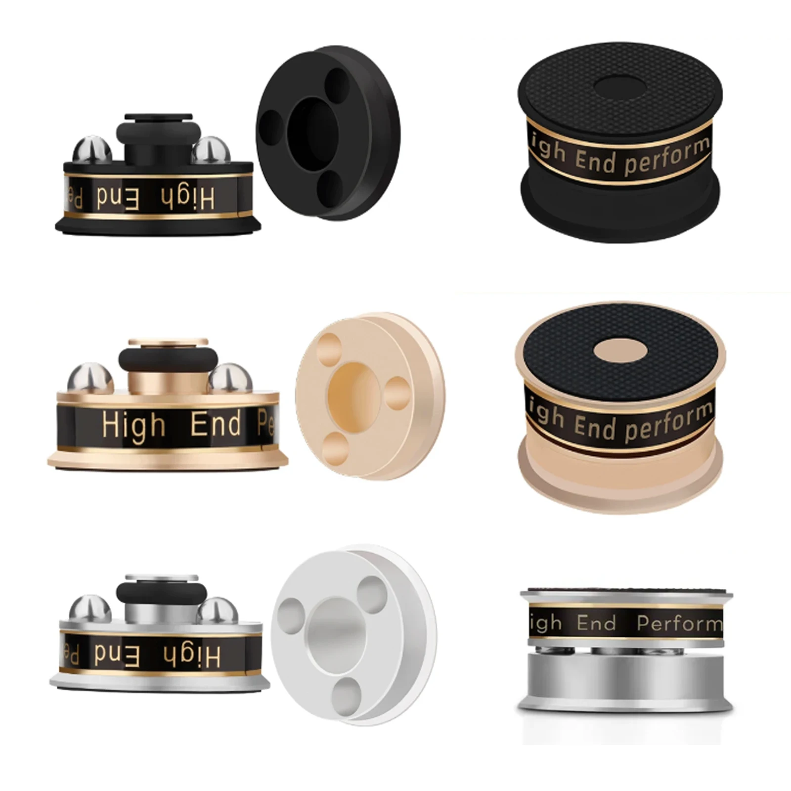 Preffair 4 шт. SP3924B/S/G HIFI аудио колонки усилитель противоударный амортизатор подушечки