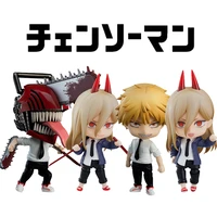 6pcs1set hot japan anime chainsaw man action figure pochita power standing static model pvc childrens toys collection doll