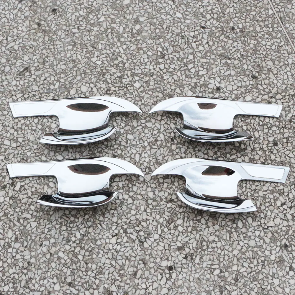 

Наклейка на крышку корпуса автомобильной внешней двери из АБС-хрома, защитная крышка для дверей автомобиля Hyundai Kona Encino 2017-2021, аксессуары для ...