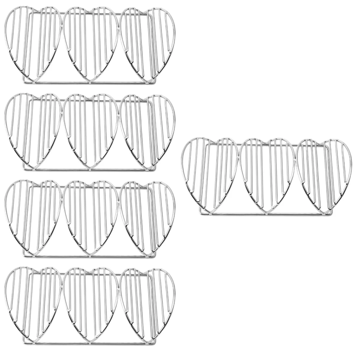 

Taco Holder Stand Rack Tray Stainless Pancake Kitchenmetaldisplay Steel Plate Shaped Single U Roll Chicken Racks Mexican