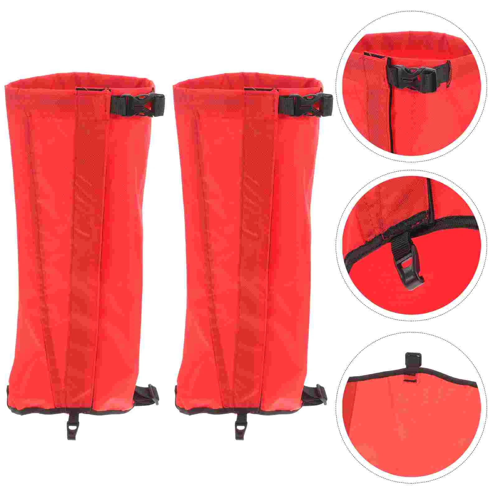 

1 Pair Camping Gaiters Hiking Gaiters Snow Proof Calf Cover Waterproof Leg Gaiters for Men