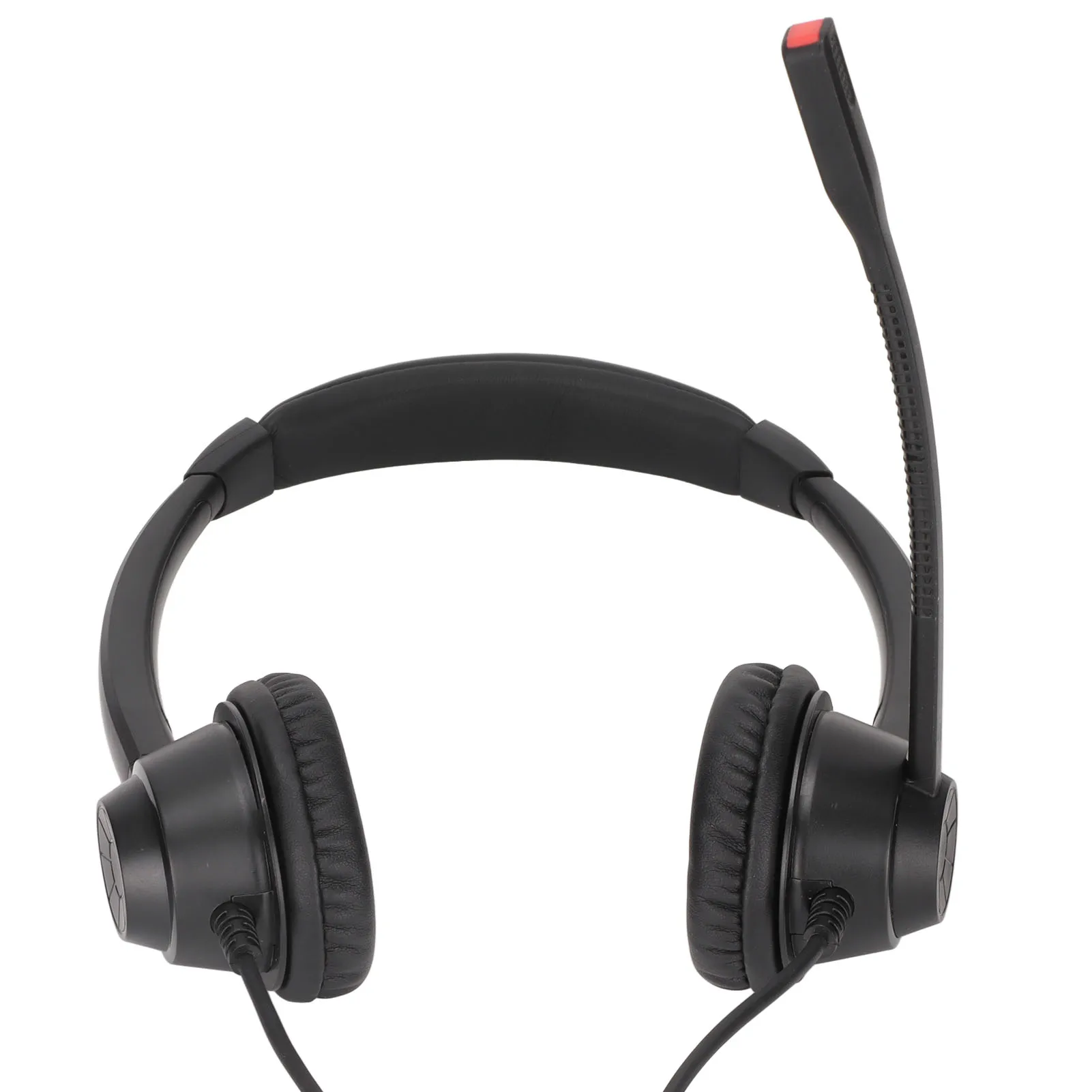 Бинауральная проводная гарнитура с HD-микрофоном для домашнего офиса колл-центра