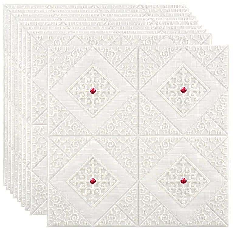 

10 шт., самоклеящиеся настенные 3d-наклейки в виде ананасов