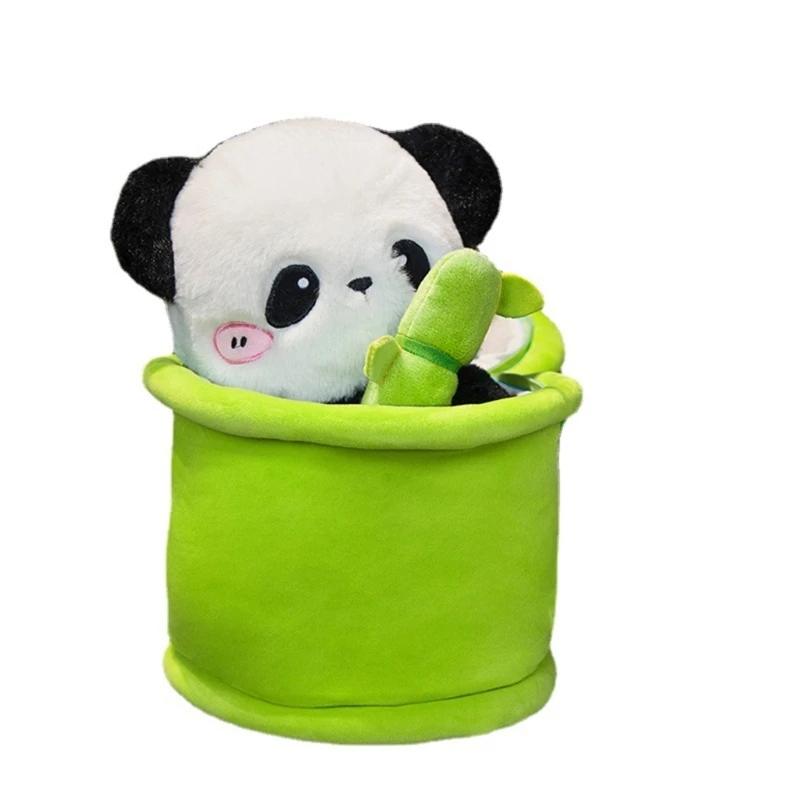 

Soft Plush Toy Panda Stuffed Animal Cuddle Baby Sleeping-Toy Home Decors