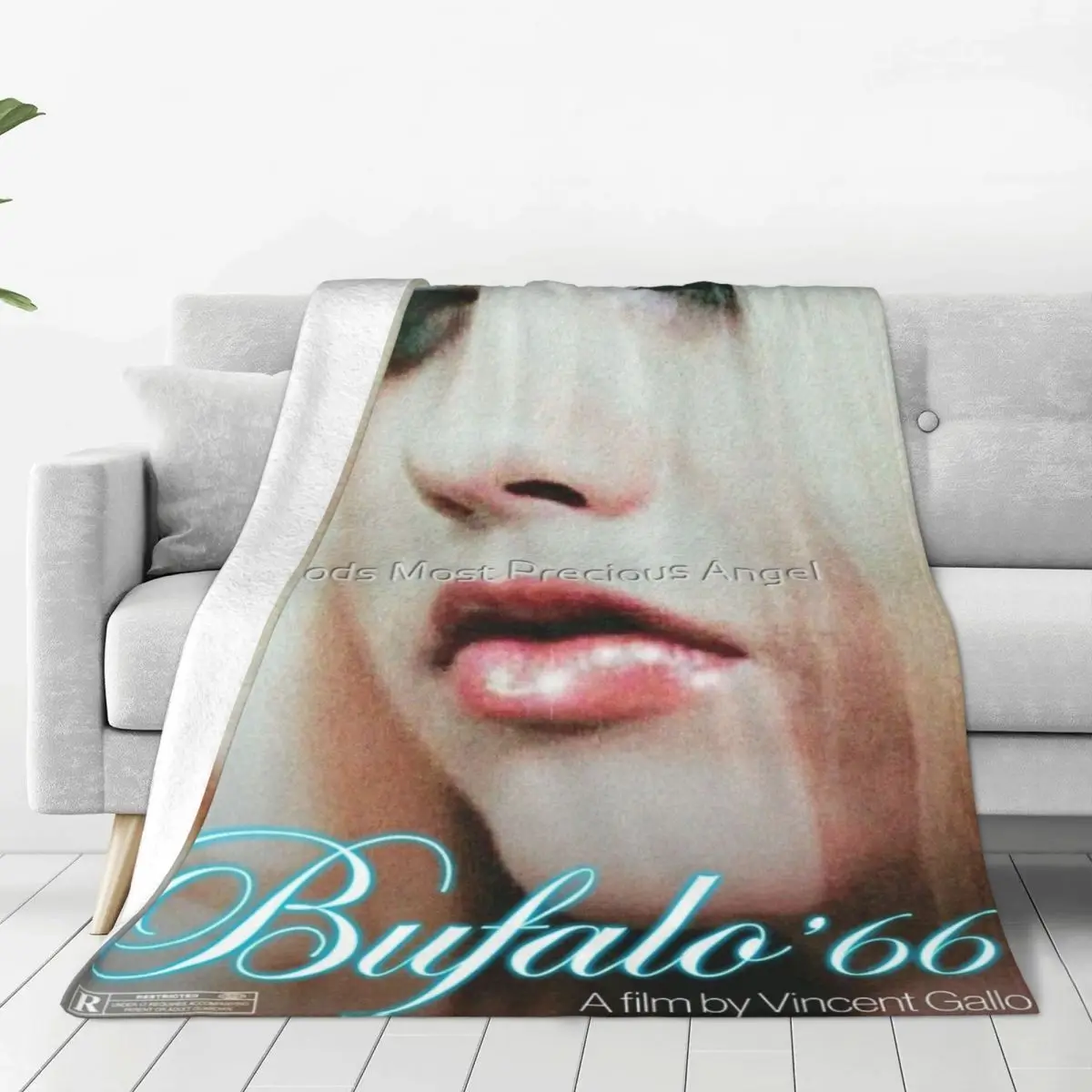 Кокетка Винсента Галло Кристины из 66 буйвола одеяло с кукольным сердечником для