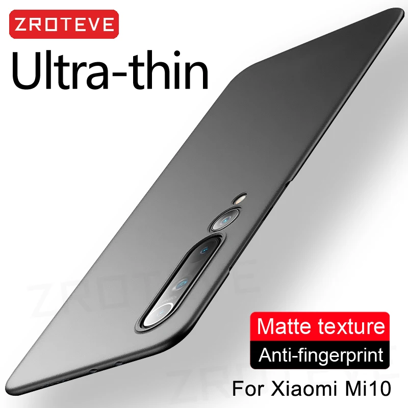 Mi10T Case Zroteve Ultra Slim Hard PC Frosted Cover For Xiaomi Mi 10T Pro Mi10 Xiomi Mi 10 Lite Mi10T Pro Shockproof Phone Cases