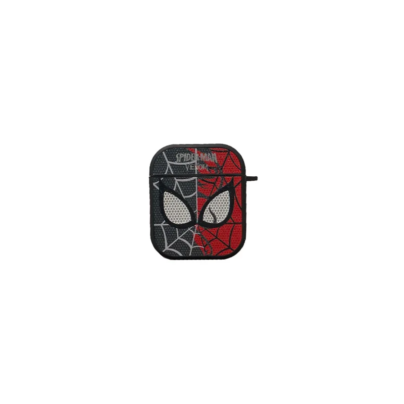 Защитный чехол для наушников Disney Spiderman из искусственной кожи и ТПУ Airpods 4 2024