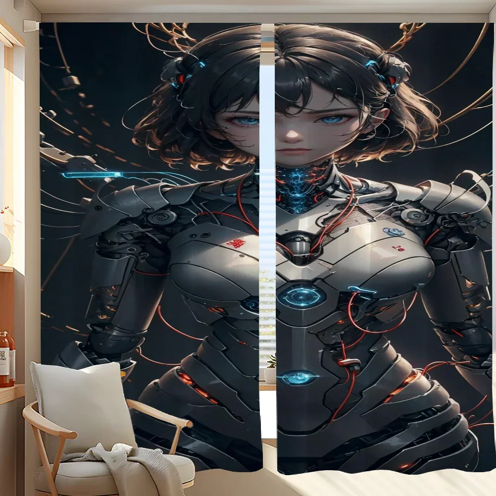 Домашние интерьерные кухонные шторы для гостиной 2 шт. светонепроницаемые