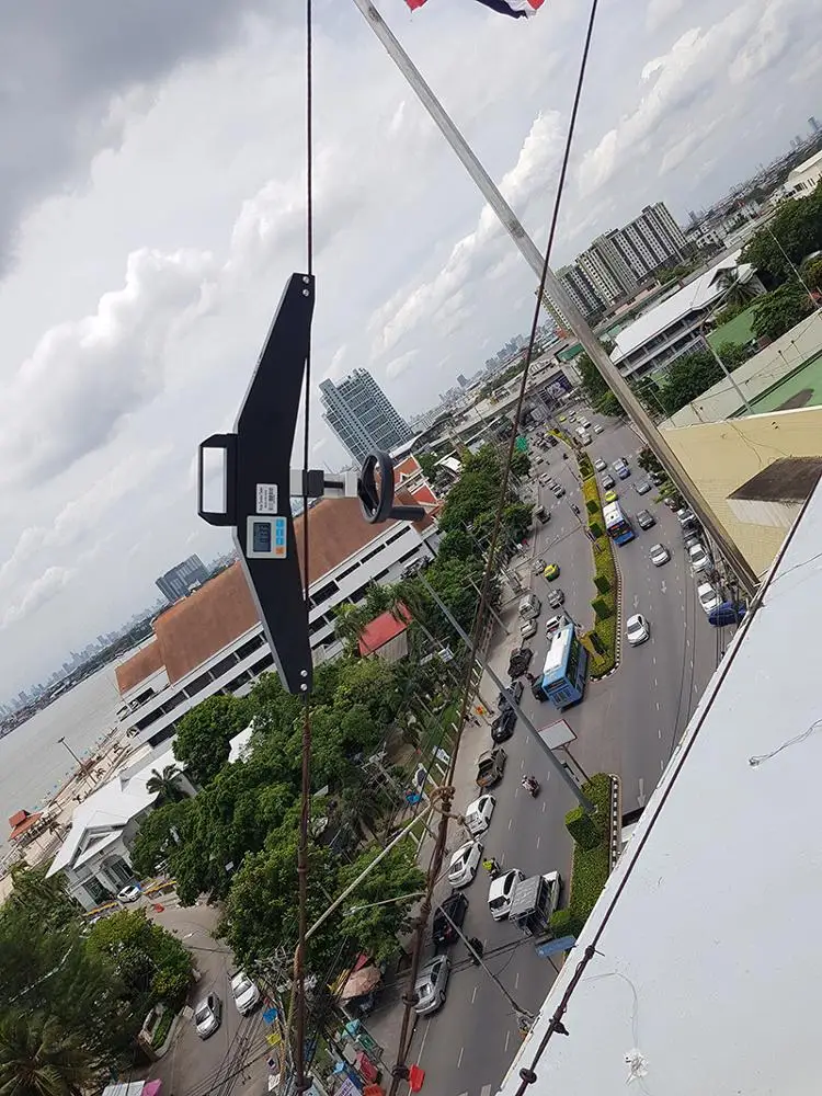 Измеритель натяжения проволочного троса 50KN 11000Lb