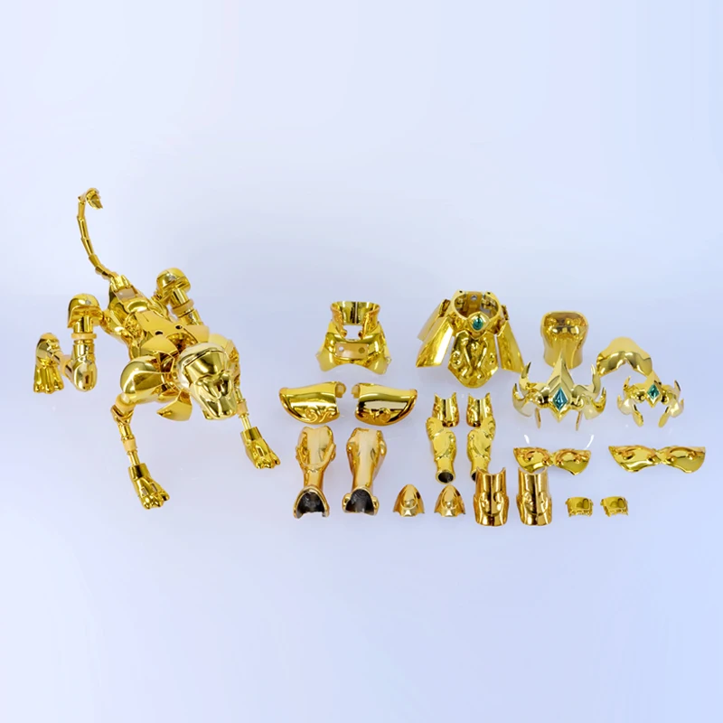 Фото Фигурка Saint Seiya Myth Cloth EX: Лео (Айолия) с тотемом, Золотые Рыцари Зодиака, коллекционная модель CS, в наличии №1