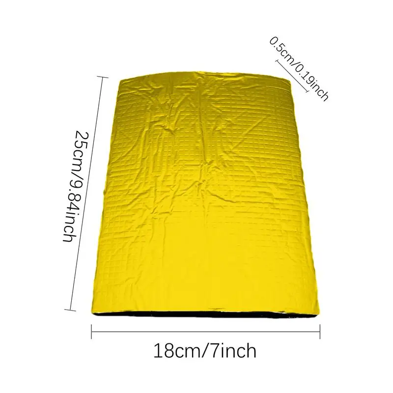 10 шт. автомобильный теплоизоляционный коврик с клейкой основой