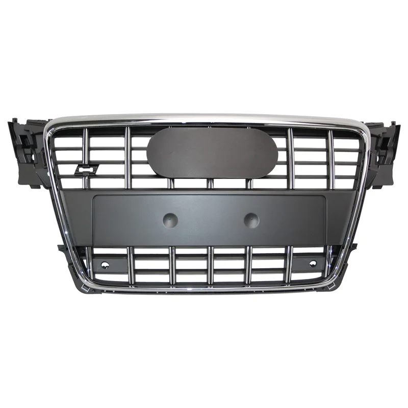 

Front Bumper Mesh Hood Grill Grille for A4 S4 2008 2009 2010 2011 2012 For S4 Style