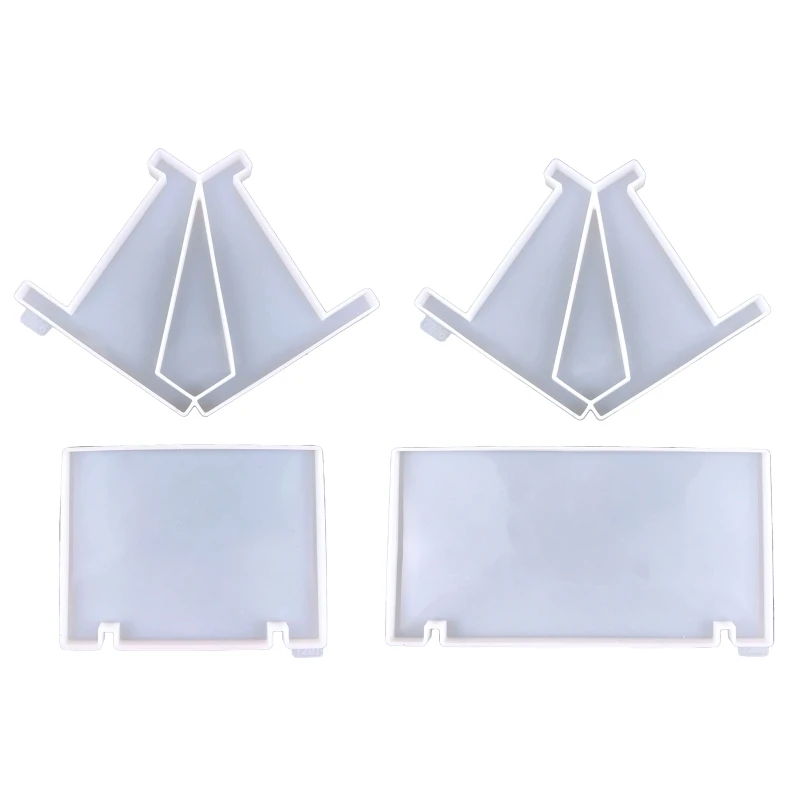 

Storage Rack Stand Silicone Mold Epoxy Resin Mold Decor Crafts DIY Casting Mold Home Table Decor Display Stand Tray Tool