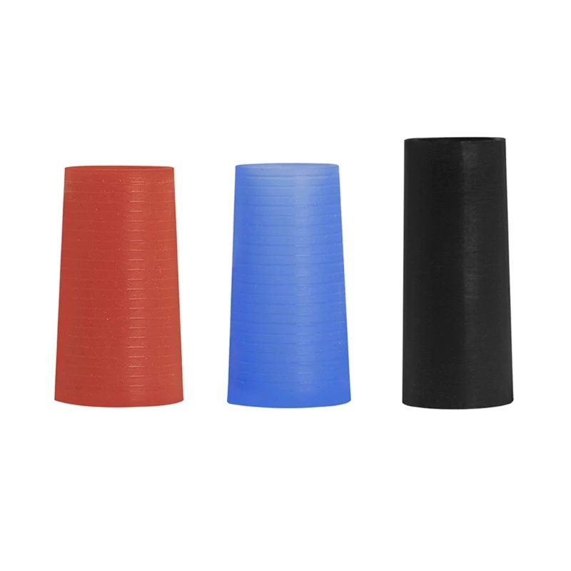 

3pieces/set Sax Bend Neck Sleeve Good Elasticity Rubber Easy to Use for Tenor