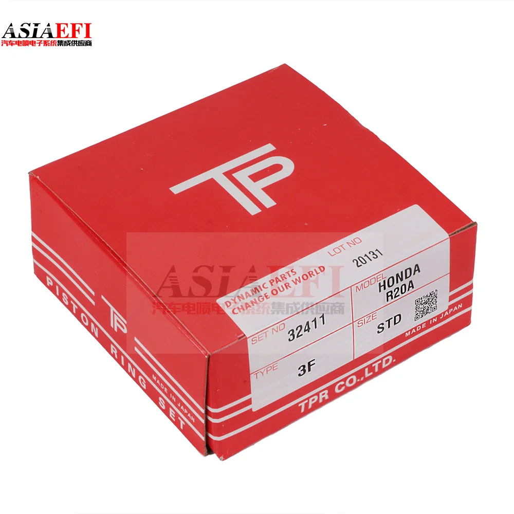 Высококачественный двигатель R20a TP 32411 комплект поршневых колец 13011-RNA-A02 для Honda