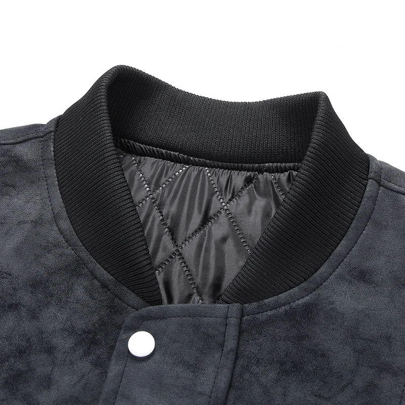 2024 мужские топы с утолщенным откидным воротником в стиле ретро новинка простота