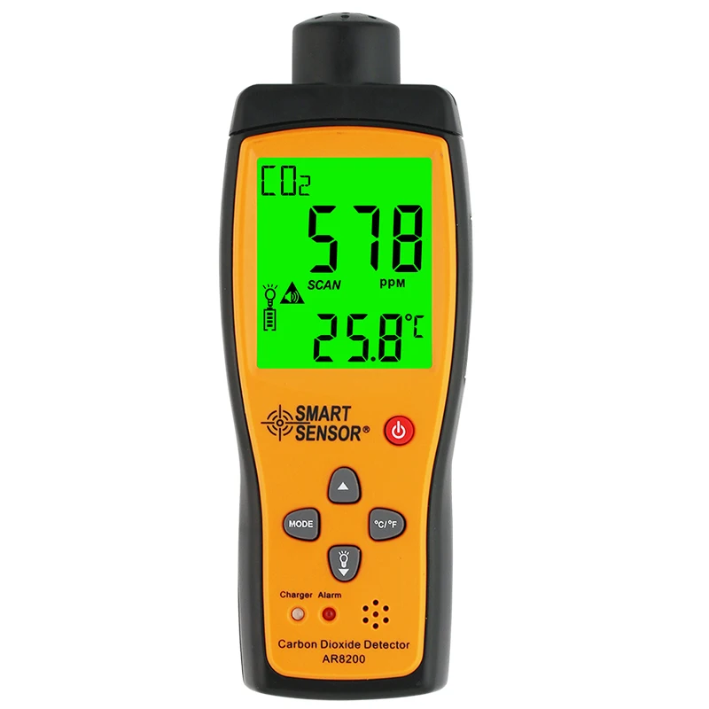 

Portable Carbon Dioxide detector co2 gas leak detector