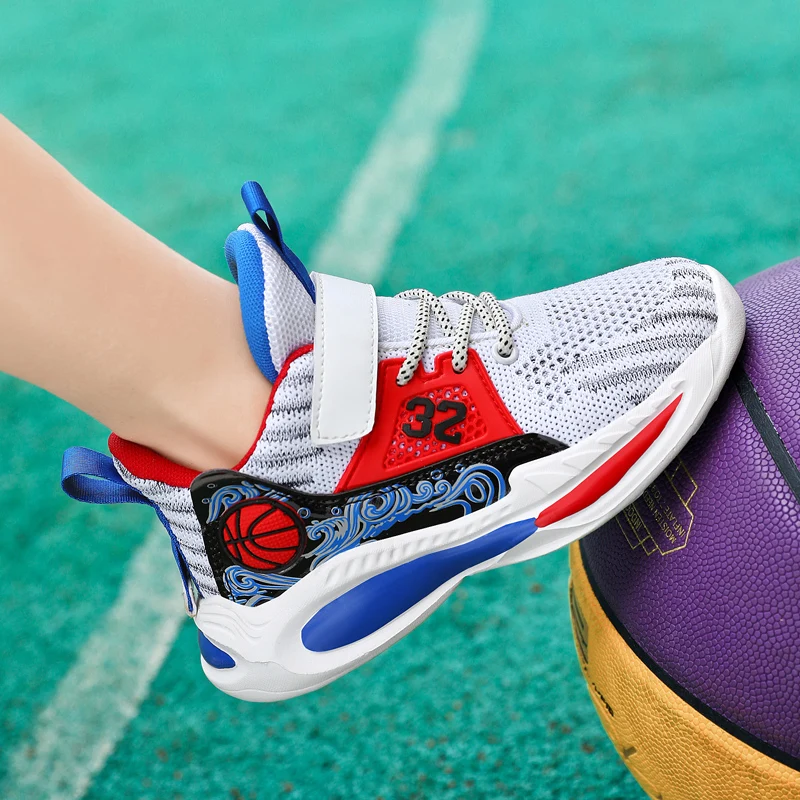 Kids Sneakers Running Shoes 2022 Shoes for Boys New Spring Fashion Breathable Comfort Sport Shoes Mesh Girls Shoes Kids