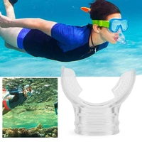 mouth piece diving snorkel silicone bite mouthpiece mouth piece diving swimming cylinder breathing equipment