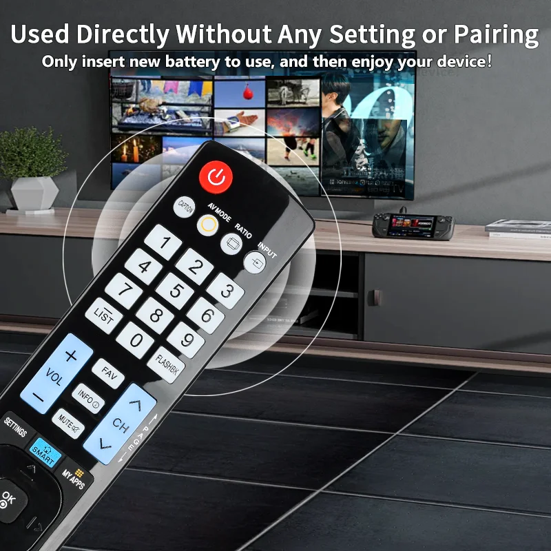 АКБ 737565 Замена пульта дистанционного управления LG для Smart TV 32LD550 42LD550 39LB5800 42LD50 46LD550