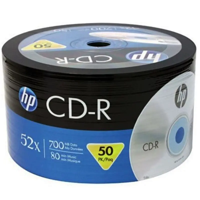 

HP CRE00070-3 CD-R 700 MB 52X 50Lİ package price