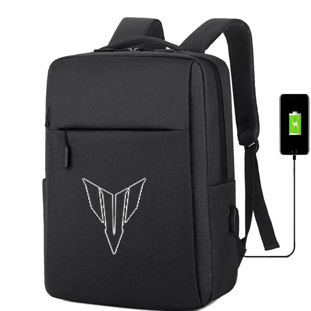 FOR Yamaha MT07 MT09 MT10 MT01 MT125 MT25 MT03 New Waterproof backpack with USB charging bag Men's business travel backpack