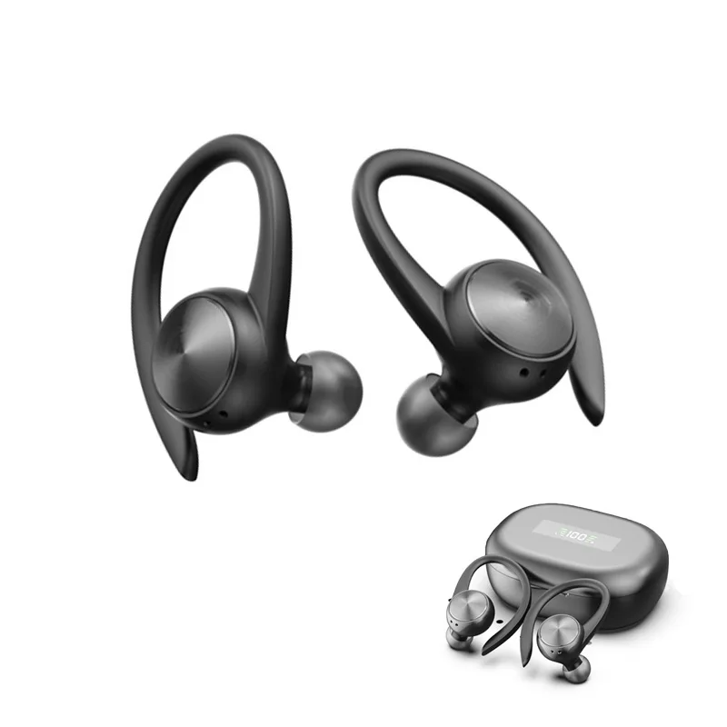 

LED Digital Display TWS Earphones Headphone BT 5.0 Game Typc C Fast Charging Wireless Earphone Earbuds